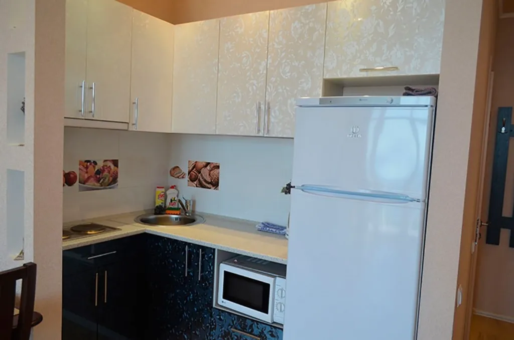 Красивая квартира-студия с прекрасным видом на море в Мисхоре