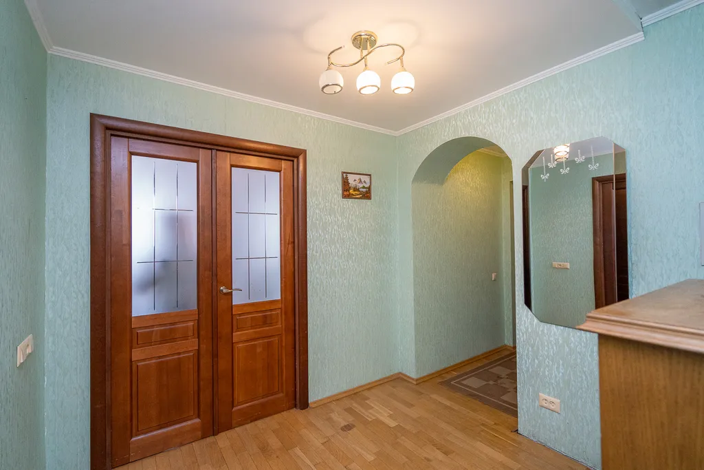 Трехкомнатная квартира с видом на реку Свислочь