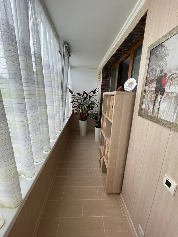 Уютная квартира с проходной лоджией с видом на вулкан