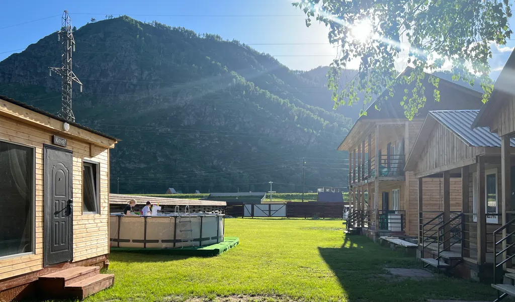 Уютная комната, 1 на берегу реки Катунь