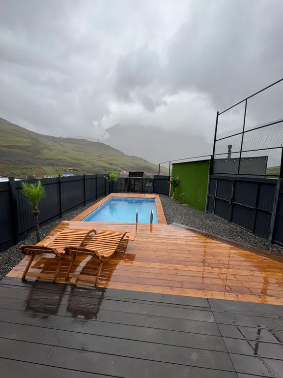 Новый красивый дом в горах Осетии