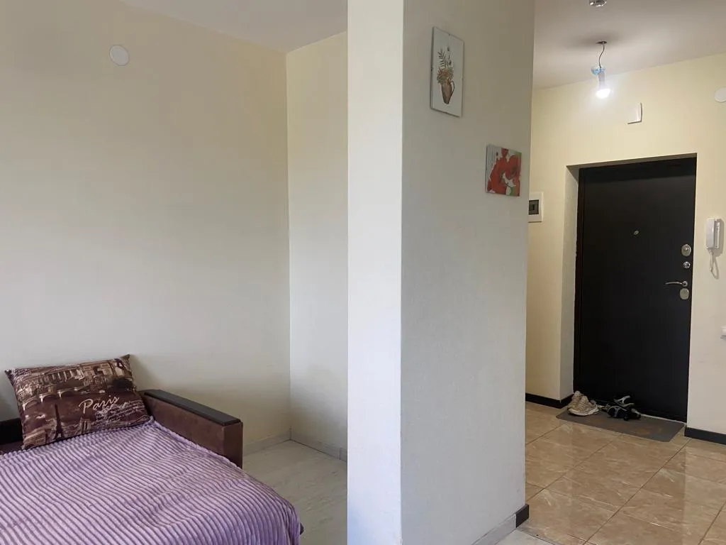 Студия с красивым видом из окна