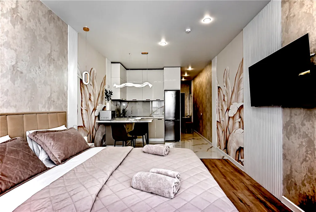 Квартира Апартаменты Нежность рядом с Кристалл арена в центре Взлетки — Красноярск