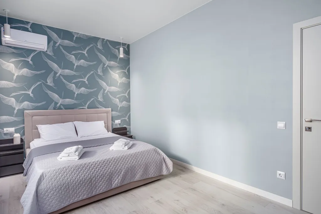 Дом с бассейном с видом на горы