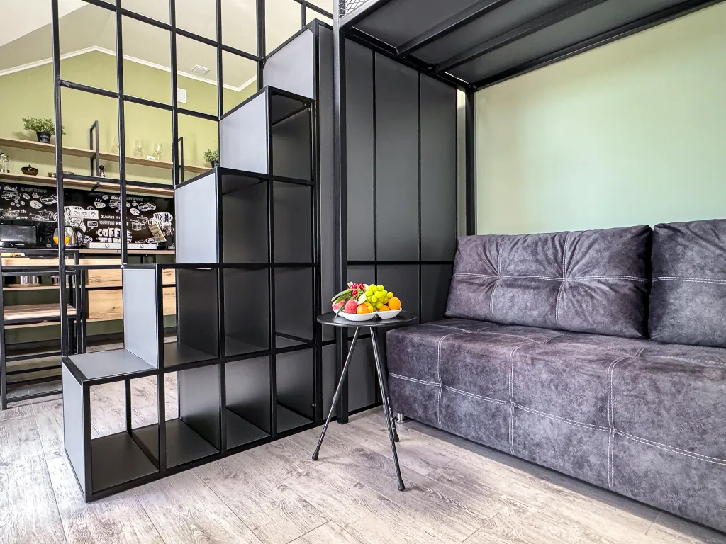 Уютная квартира-студия с балконом