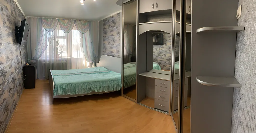 Трёхкомнатная квартира с евроремонтом