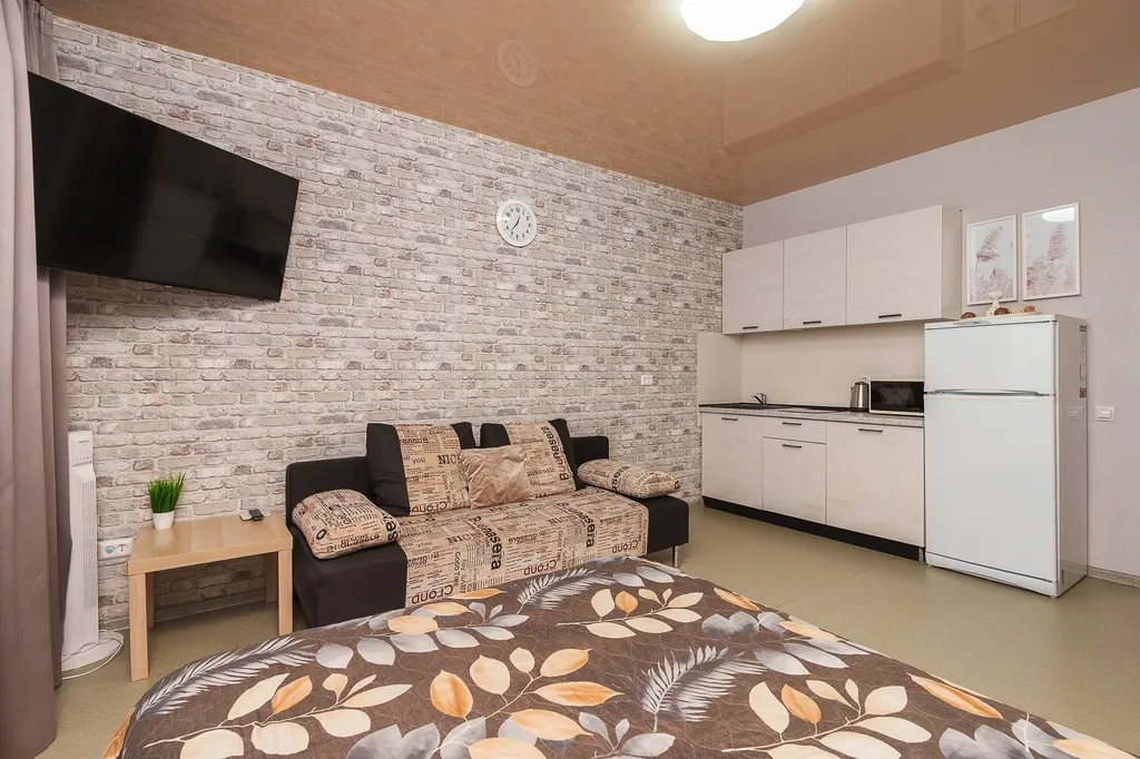 Квартира Квартира-студия 32 м² 2 кровати — Новосибирск