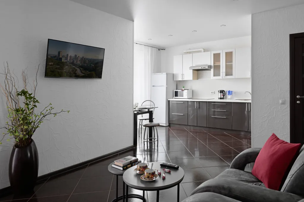 Двухкомнатная квартира-студия рядом с зоопарком