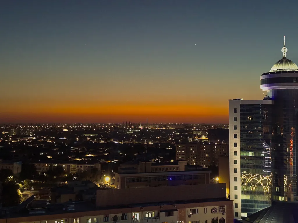 NRG U Tower с прекрасным видом на Tashkent city