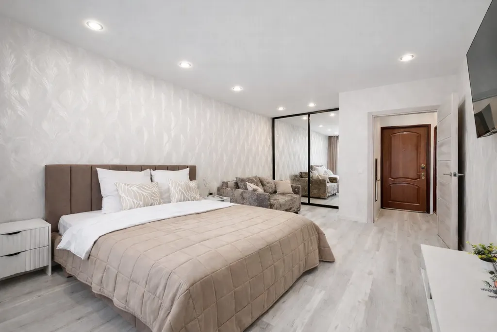 Современная 1 комн. квартира с евроремонтом