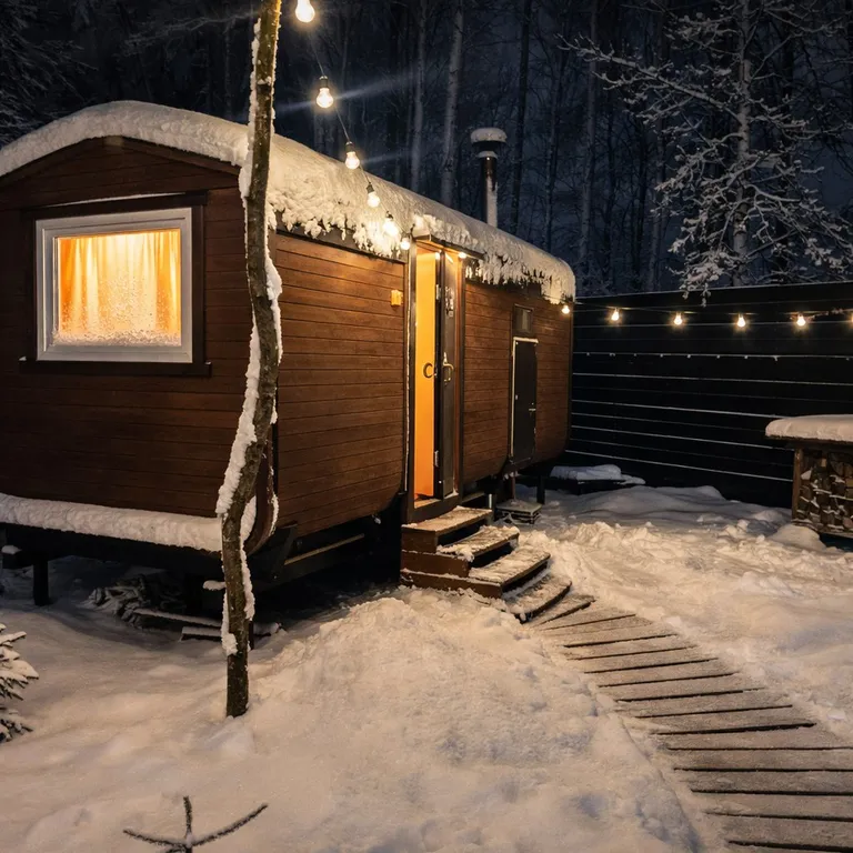 Коттедж Уютный трёхкомнатный домик в лесу с баней — Алексино