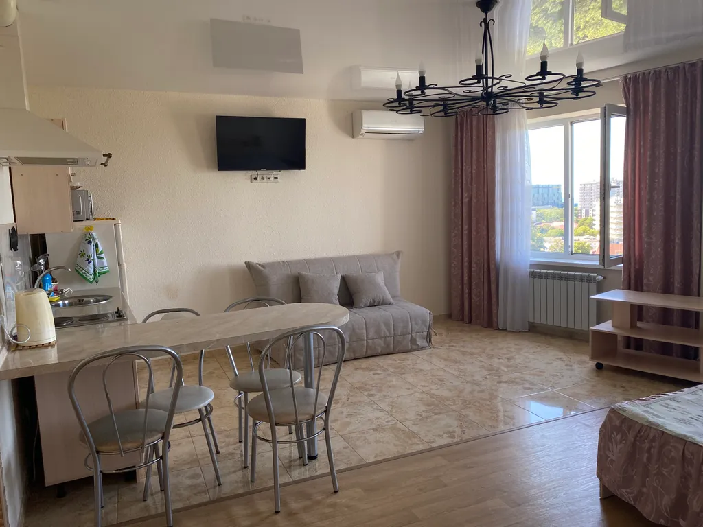 Квартира Квартира на первой береговой линии в центре города, с видом на море — Анапа