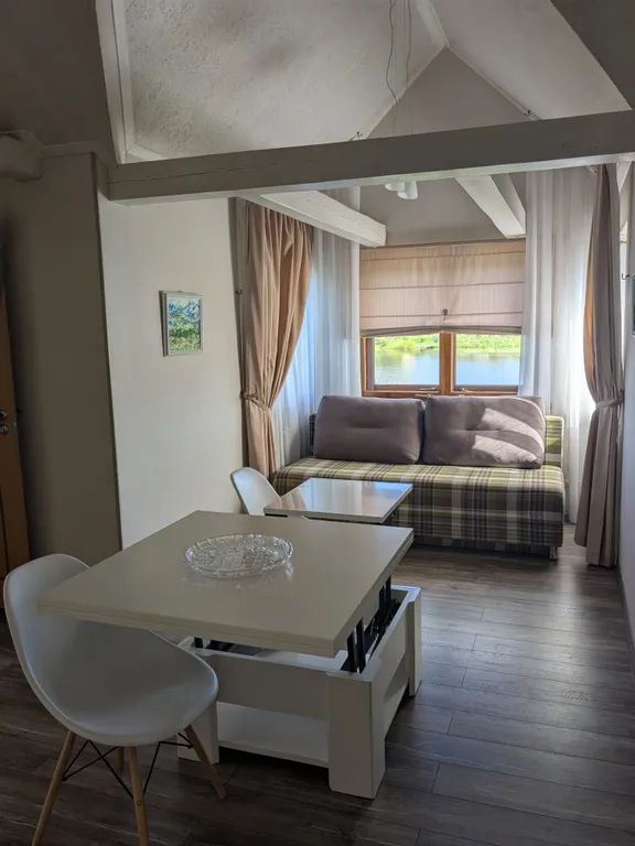 Уютный дом на берегу реки с русской баней, рыбалка