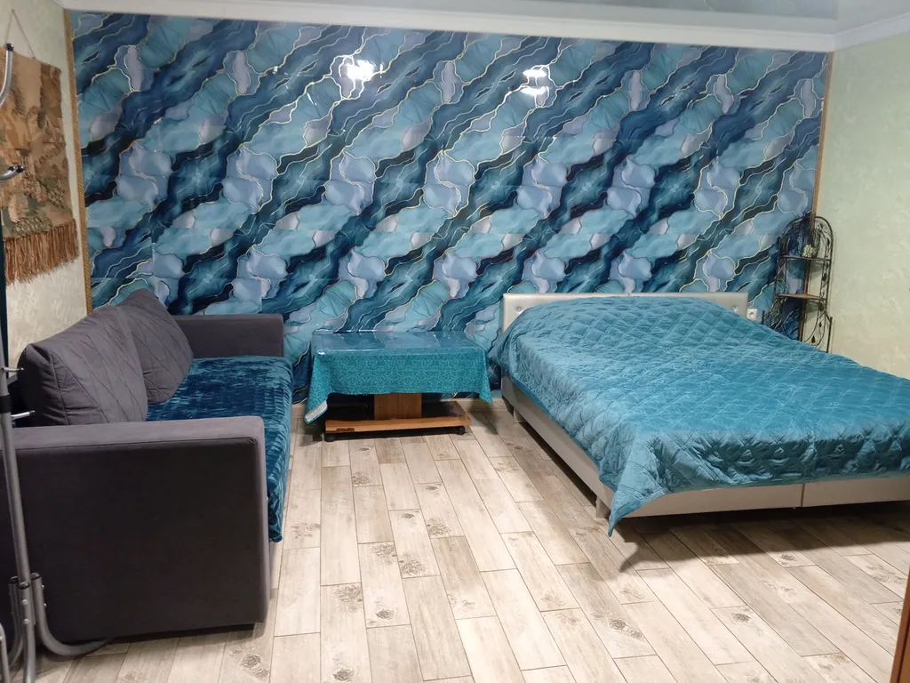 Уютная квартира студия в тихом месте.