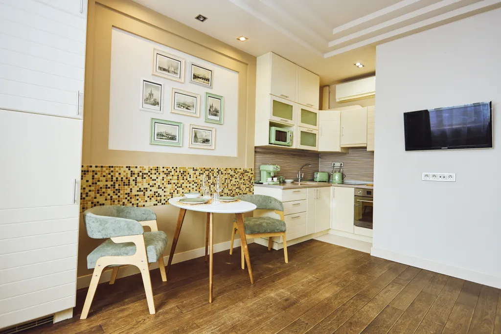 Квартира Квартира Тихая роскошь. 47 этаж, вид на гребной канал и Серебряный бор — Москва