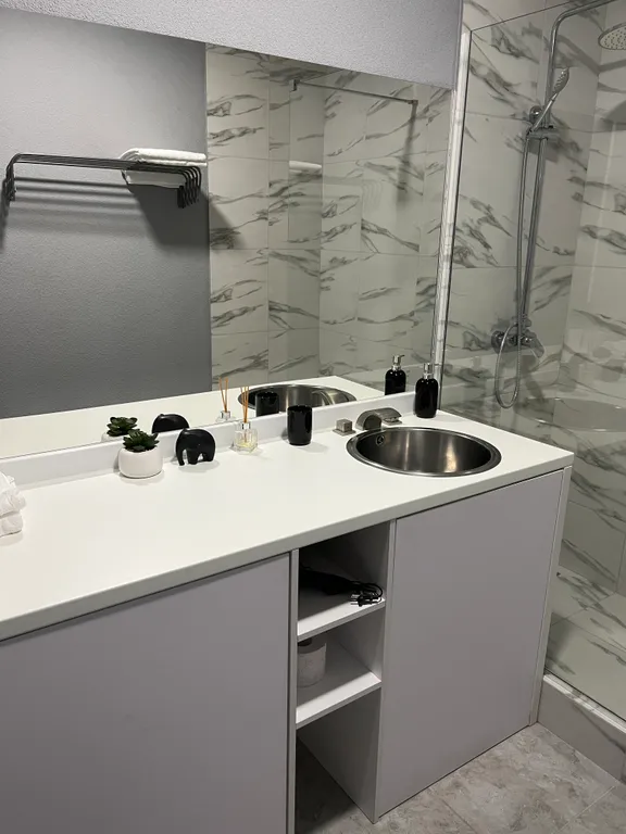 Апартаменты рядом с центром, кондиционер