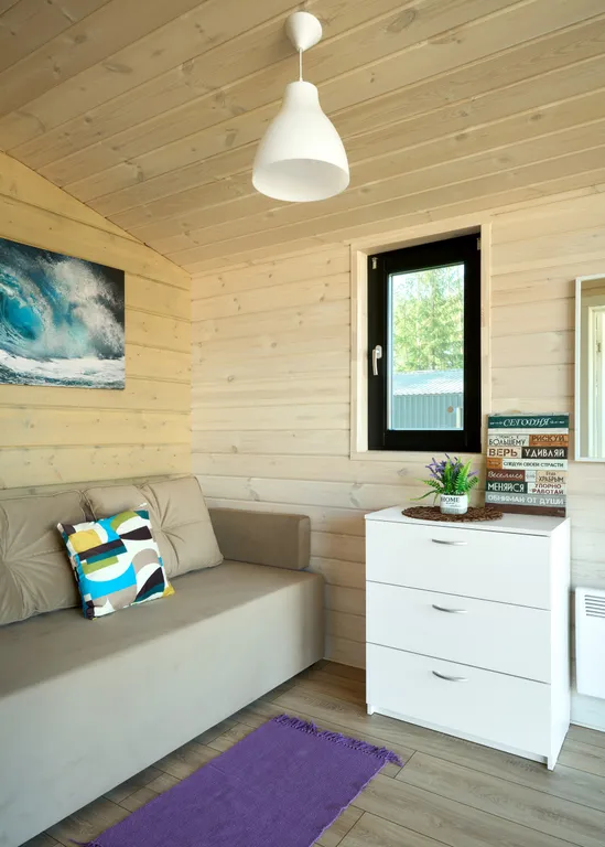 Дом Лахта с  баней на дровах