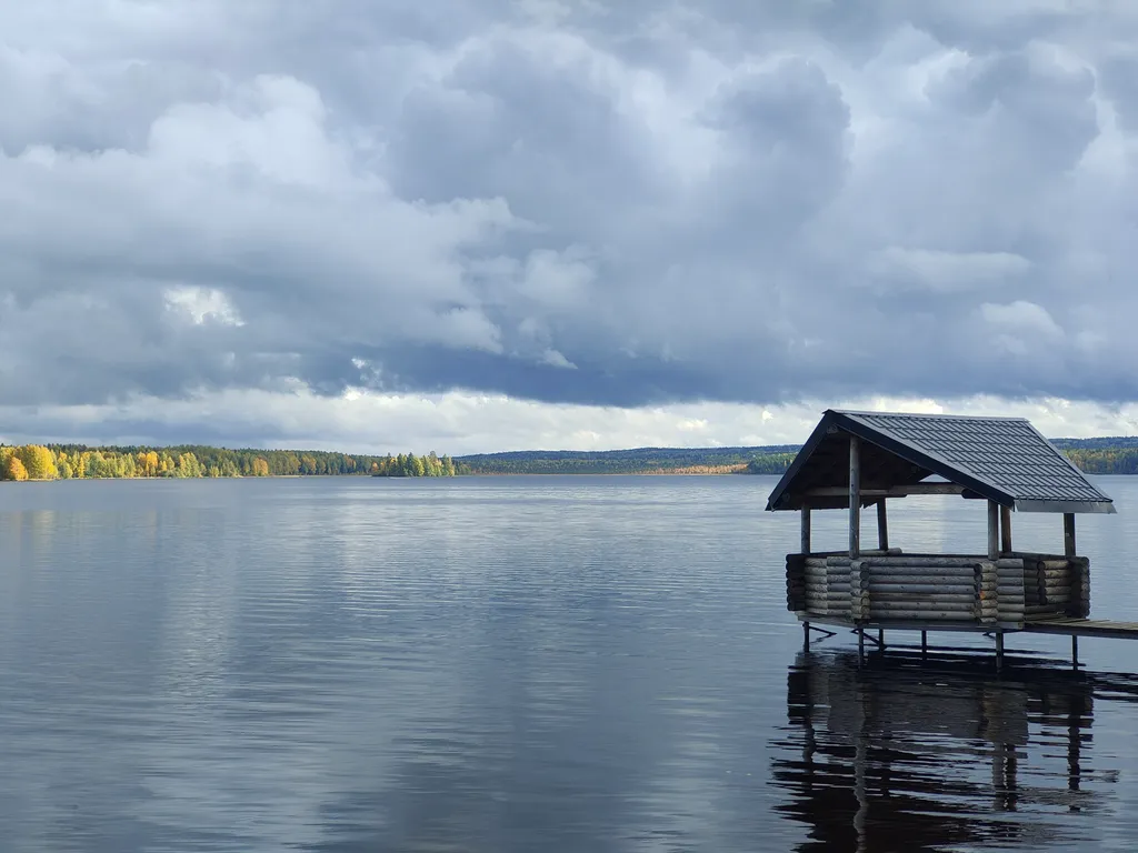 Дом на берегу озера без соседей
