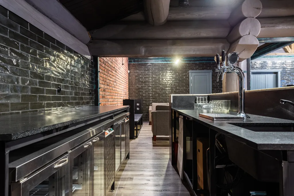 Коттедж Стильный загородный коттедж в стиле лофт — Зеленогорск