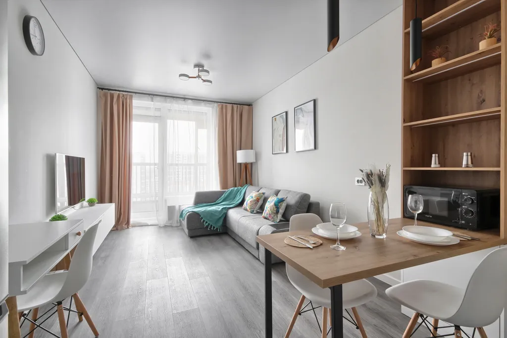 Квартира Квартира Уникальная студия на Дальневосточном проспекте — Санкт-Петербург