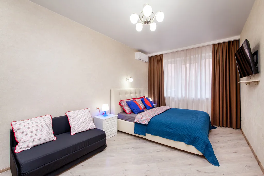 Квартира Квартира Уютная евродвушка около парка Галицкого — Краснодар