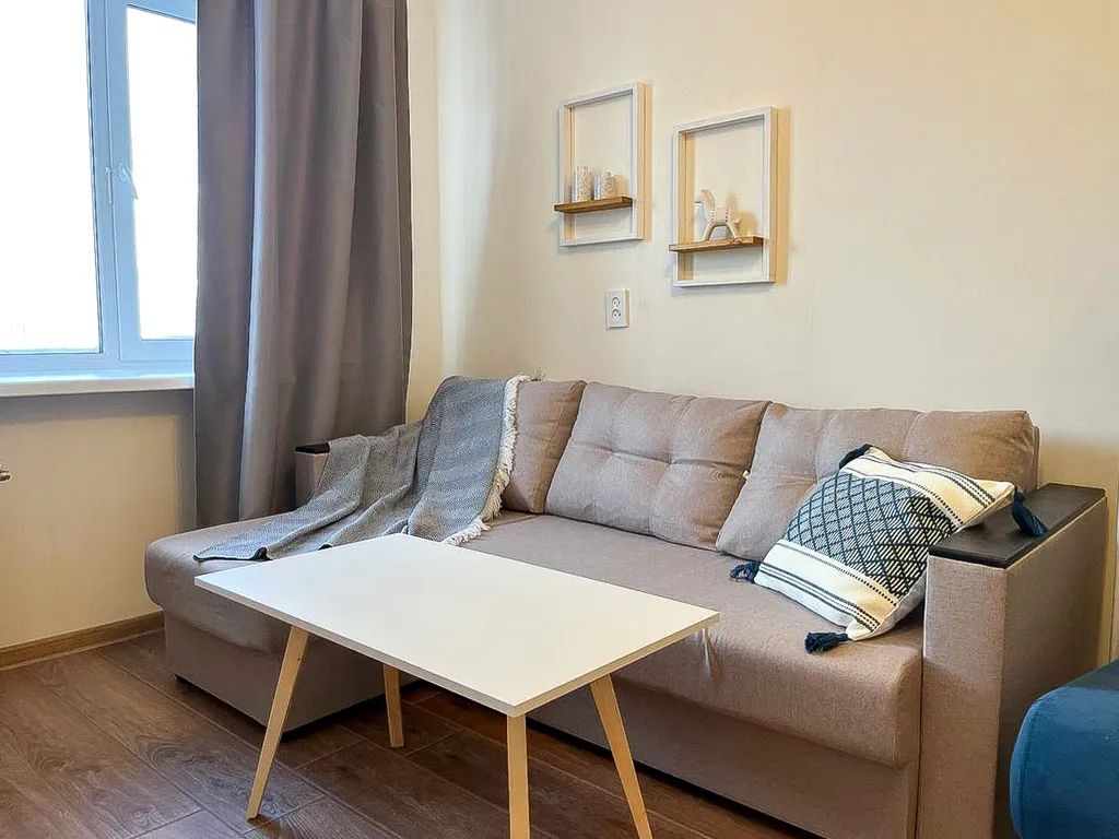 Двухкомнатные апартаменты для 5 гостей с новым ремонтом