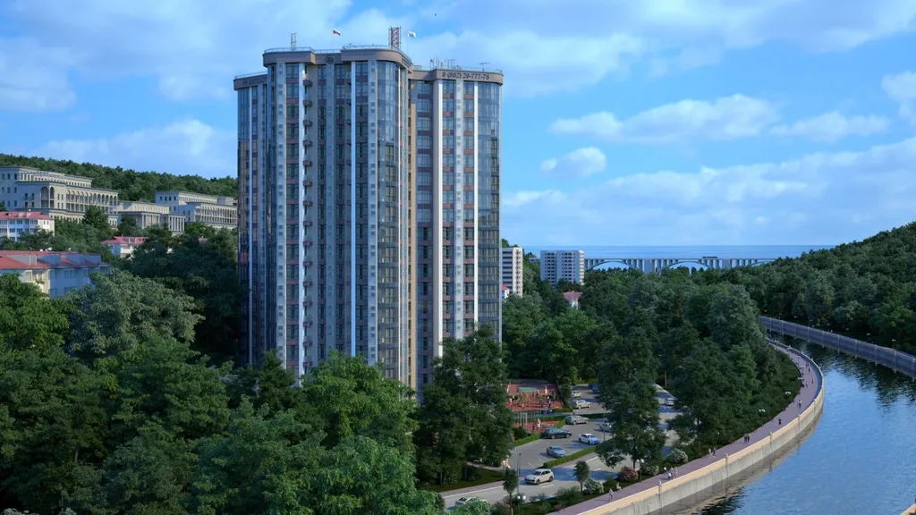 Квартира Квартира Евро студия на равнине с видом на горы, рядом море и лечебница Мацеста — Сочи