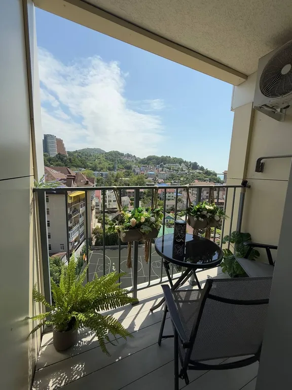 Просторная студия Восход для всей семьи с видом на море