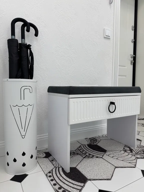 Новая белоснежная квартира в современном ЖК