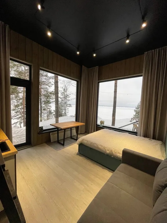 Дом с сауной Zeus с видом на Горьковское море