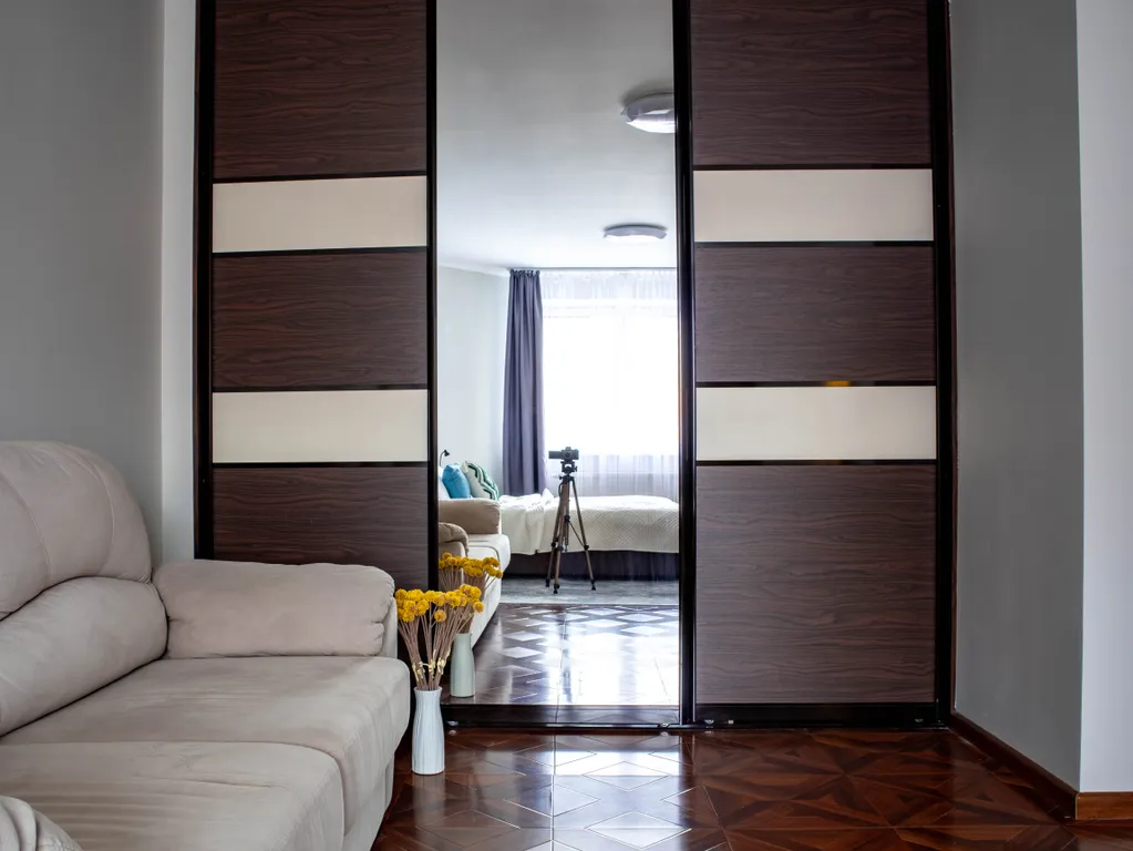 Квартира с красивым зеркалом