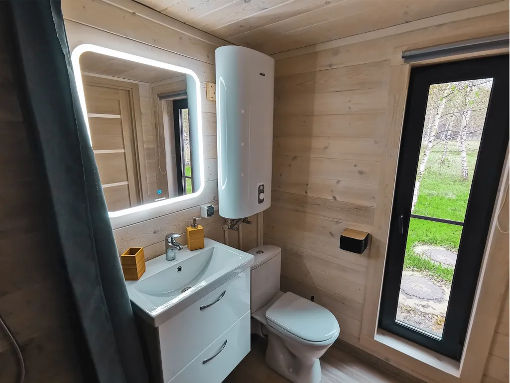 Коттедж Коттедж Барнхаус Лесная студия — Тованово