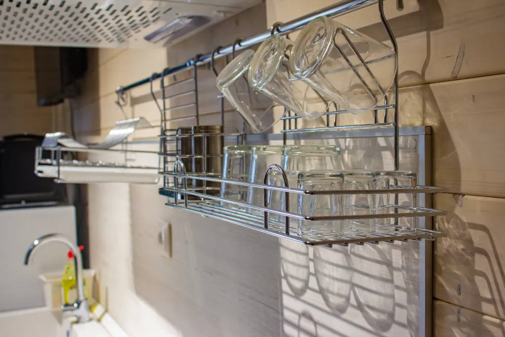 Шале около гор Кавказа