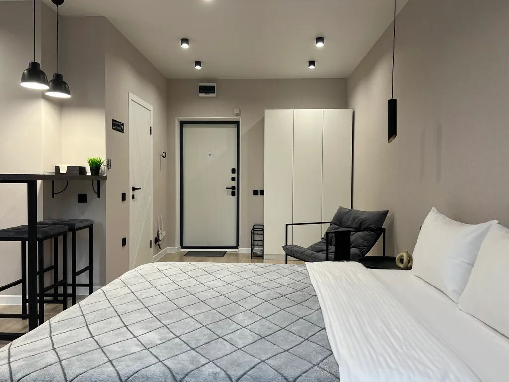 Квартира Квартира Дизайнерская студия в стиле Loft — Краснодар