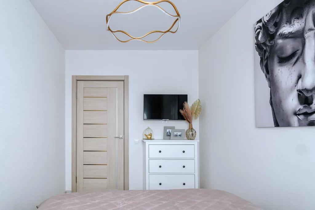 Атмосферная двухкомнатная квартира