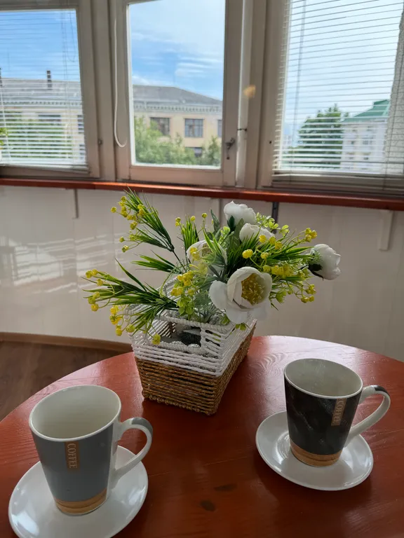 Квартира в самом центре c уютным балкончиком