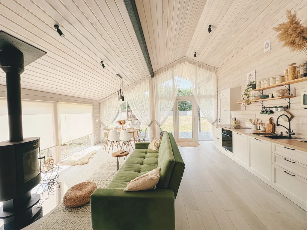 Уютный дом в стиле барн