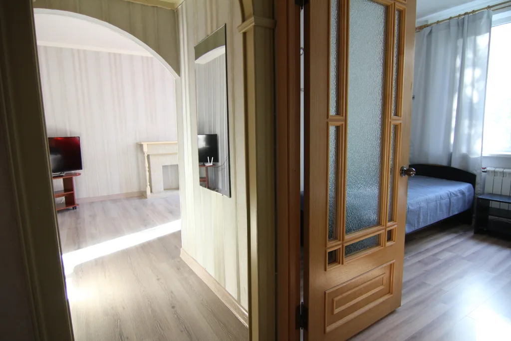 Трёхкомнатная квартира класса стандарт в спальном районе города