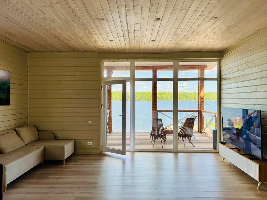 Коттедж Онежская Горка на берегу озера — аренда посуточно в Кондопога