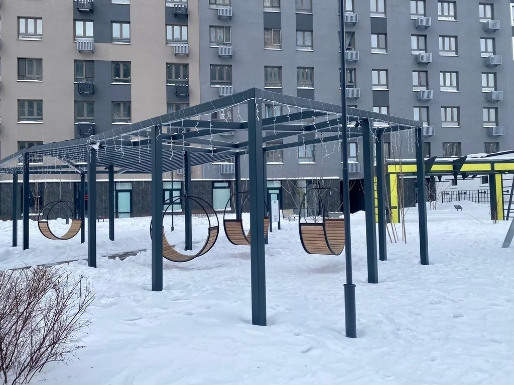 Квартира Однокомнатная квартира для 4 гостей в новом доме. Скидка от 5 ночей! — Тюмень