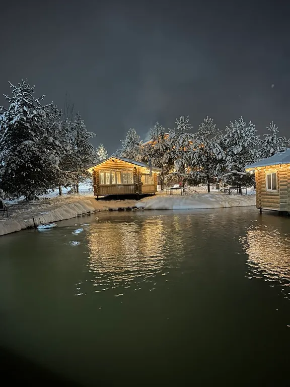 Уютный дом с чаном