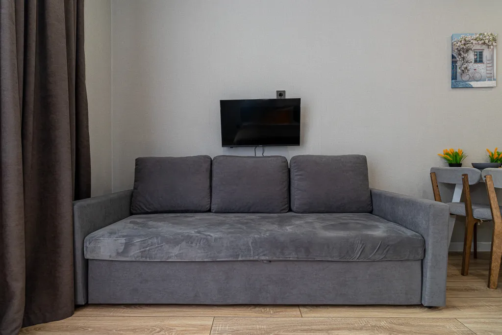 Просторная студия для спокойного отдыха