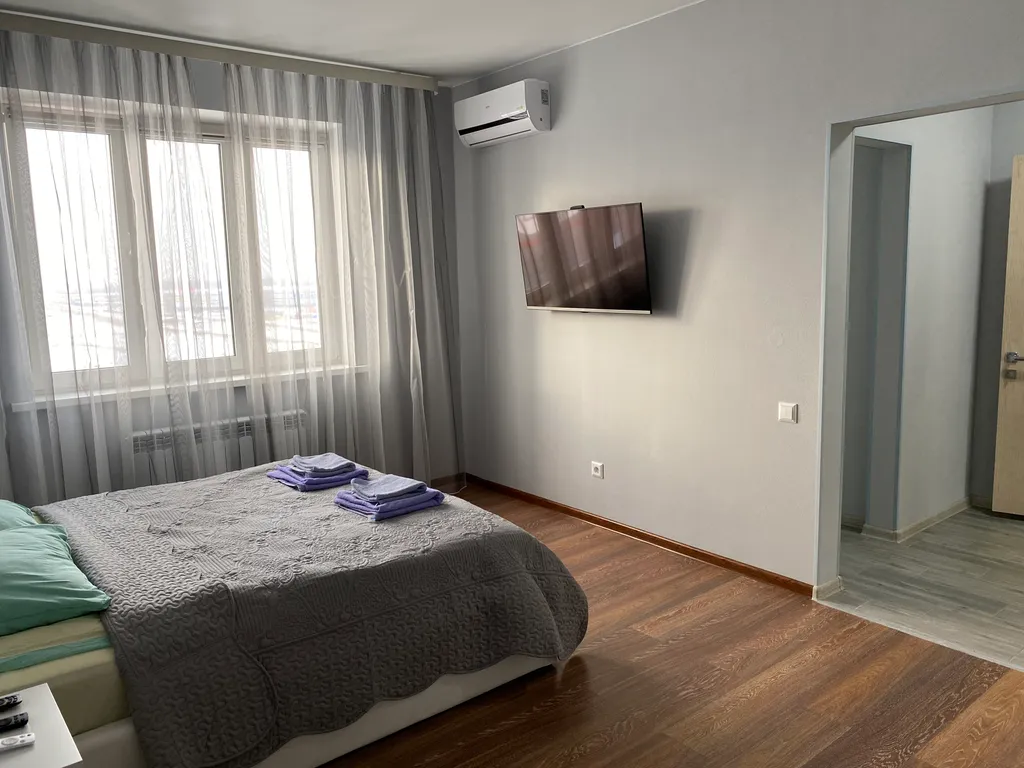 Светлая однушка на высоте с потрясающим видом