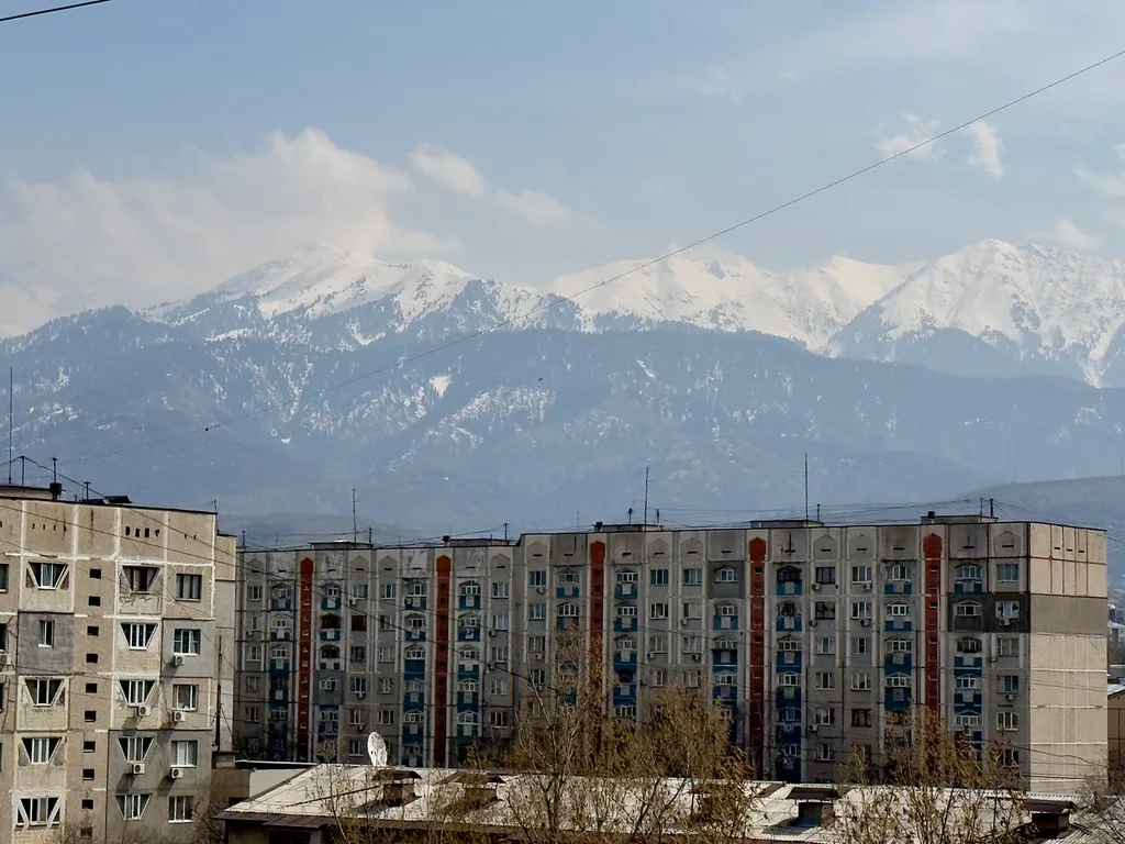 Уютная квартира с видом на горы