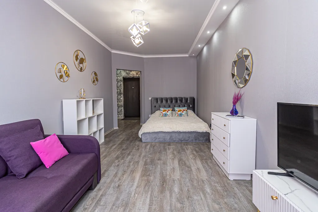 Квартира Квартира Фиолетовая квартирка — Краснодар
