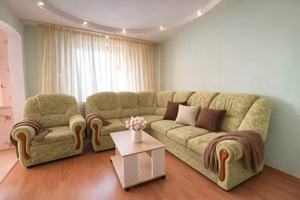 Просторная квартира у ТЦ Каскад