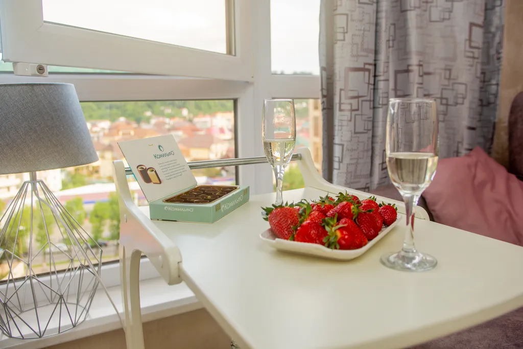 Уютная квартира у моря с видом на горы