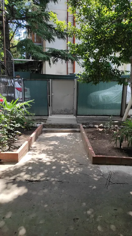 Квартира с двориком