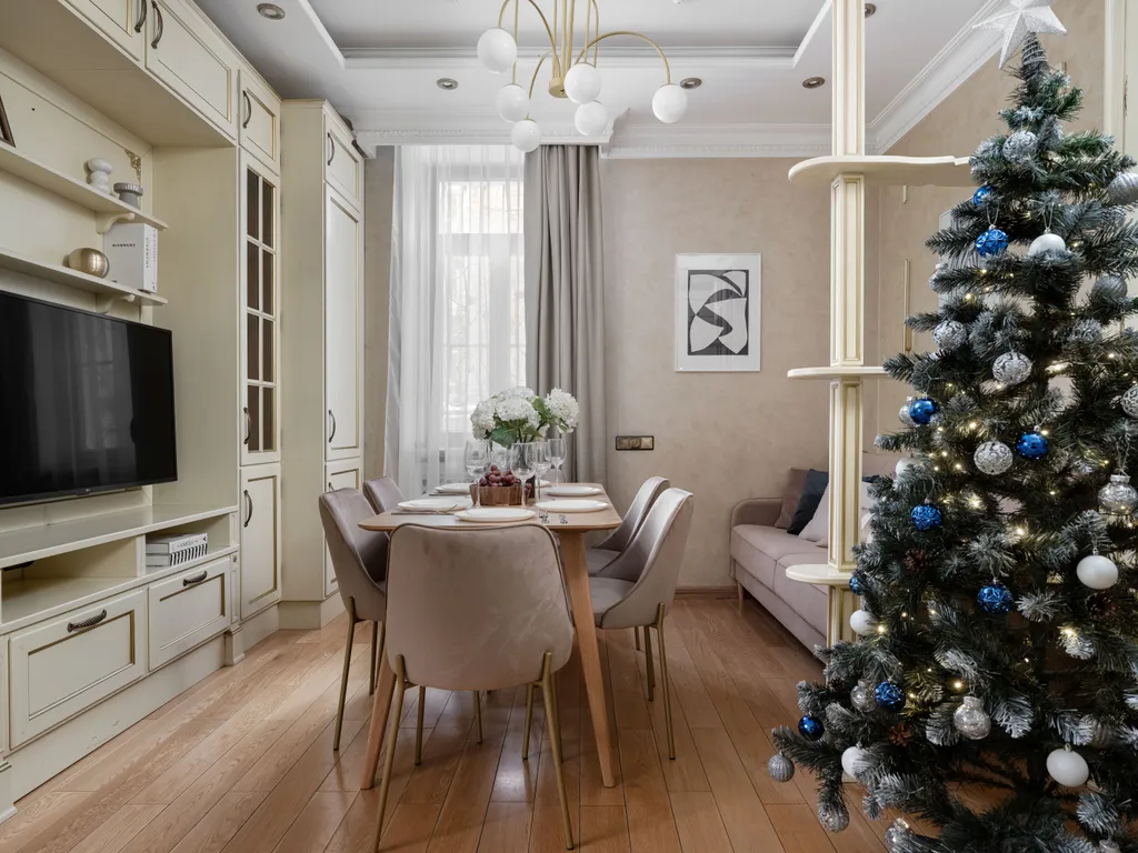 Квартира Модная Четверка с тремя ванными комнатами — Москва