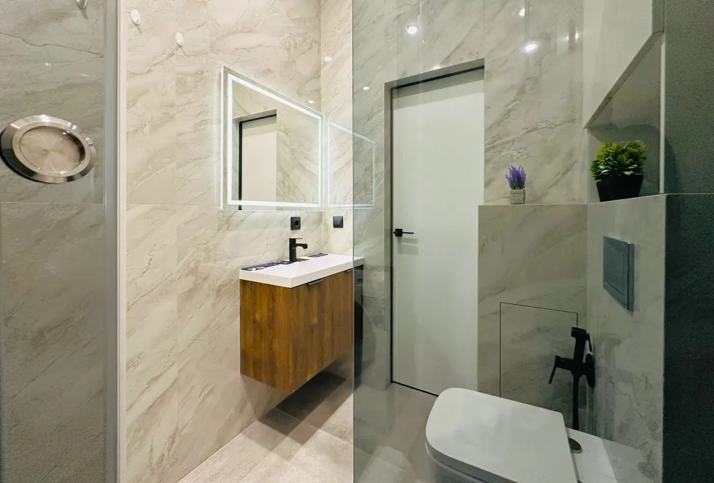 Студия с видом на центр